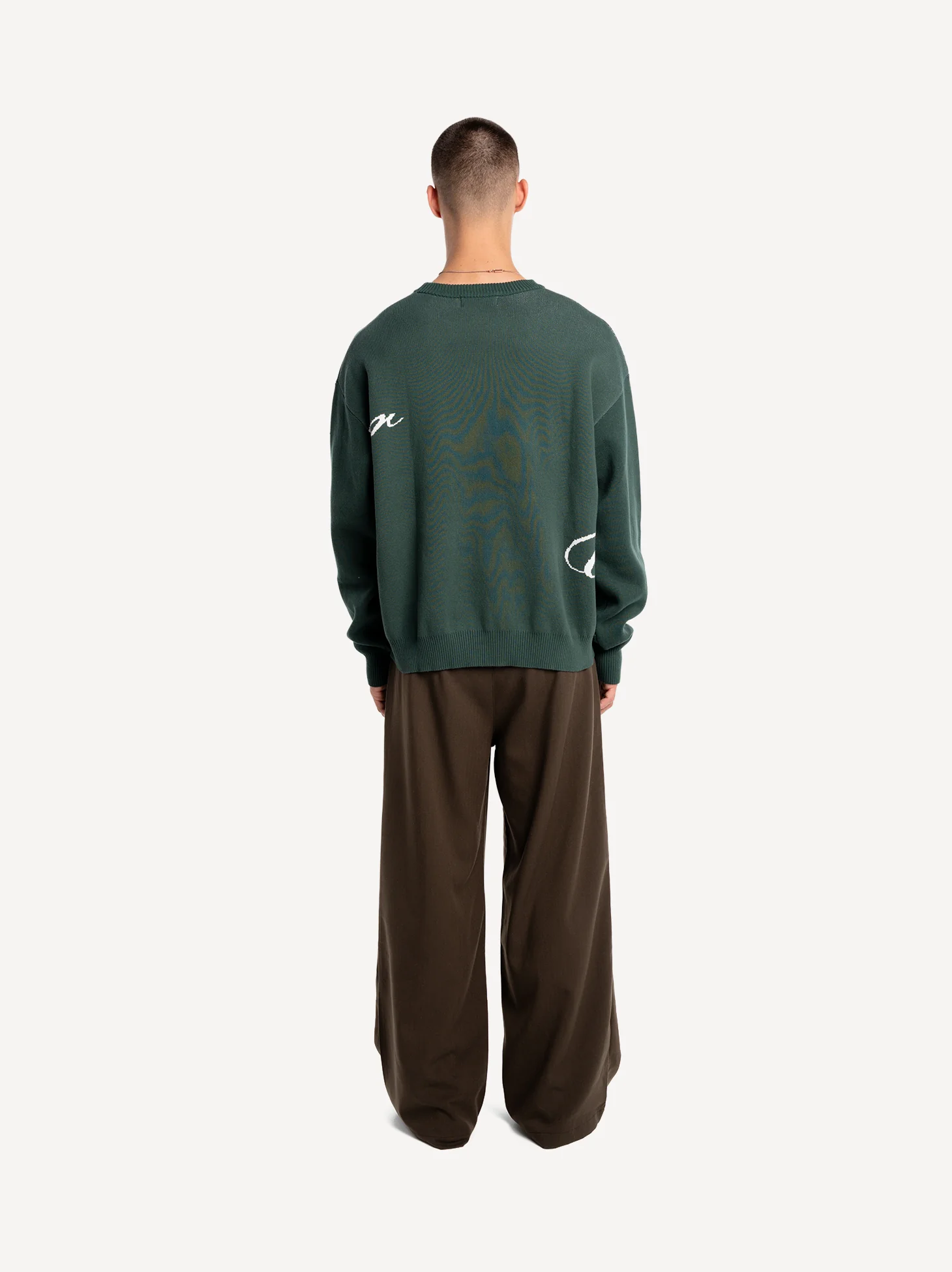 Cotton Signature Knit Sweater - Image 9
