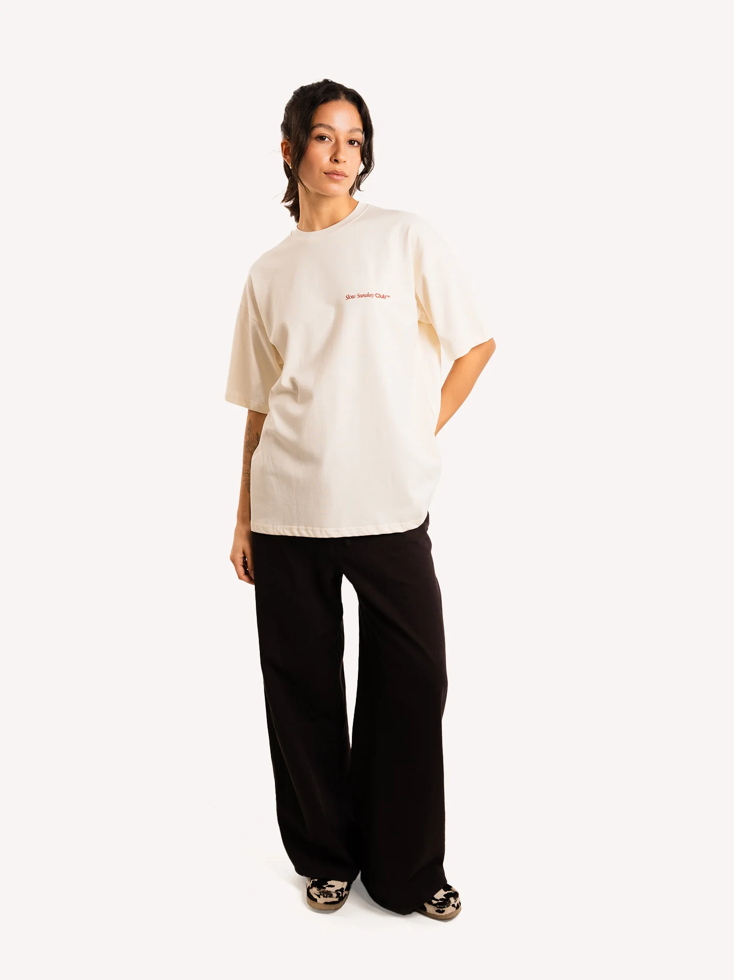 Slow Sunday Coffee Club T-Shirt - Image 4