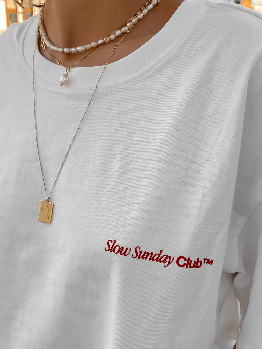 Slow Sunday Coffee Club T-Shirt - Image 7