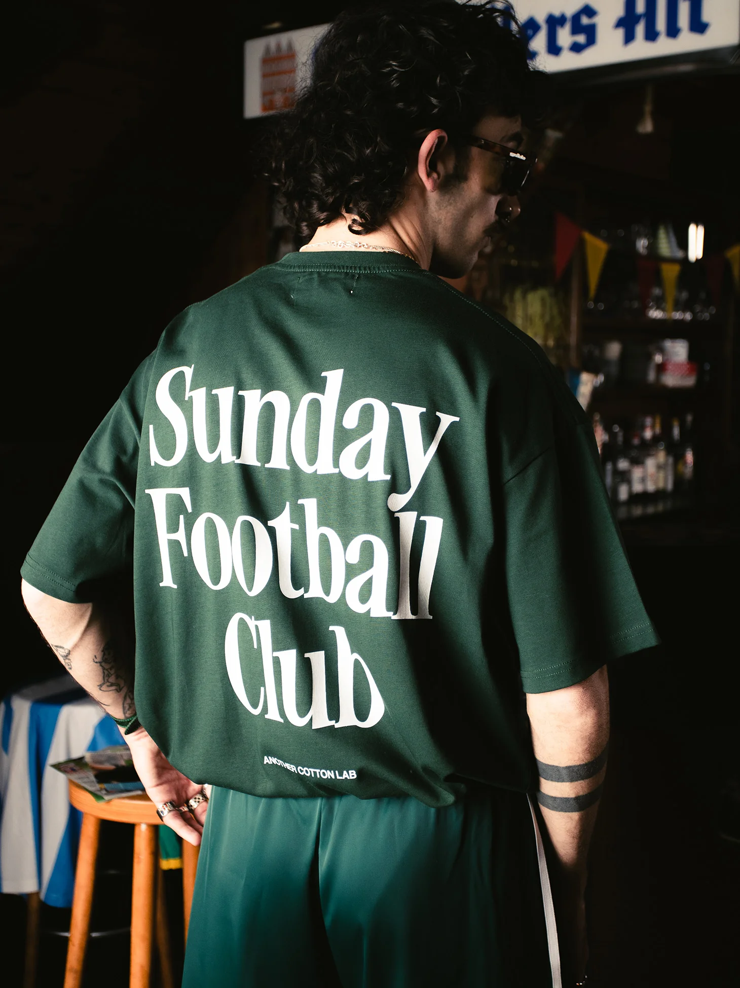 Sunday Football Club Oversized T-Shirt - Image 3