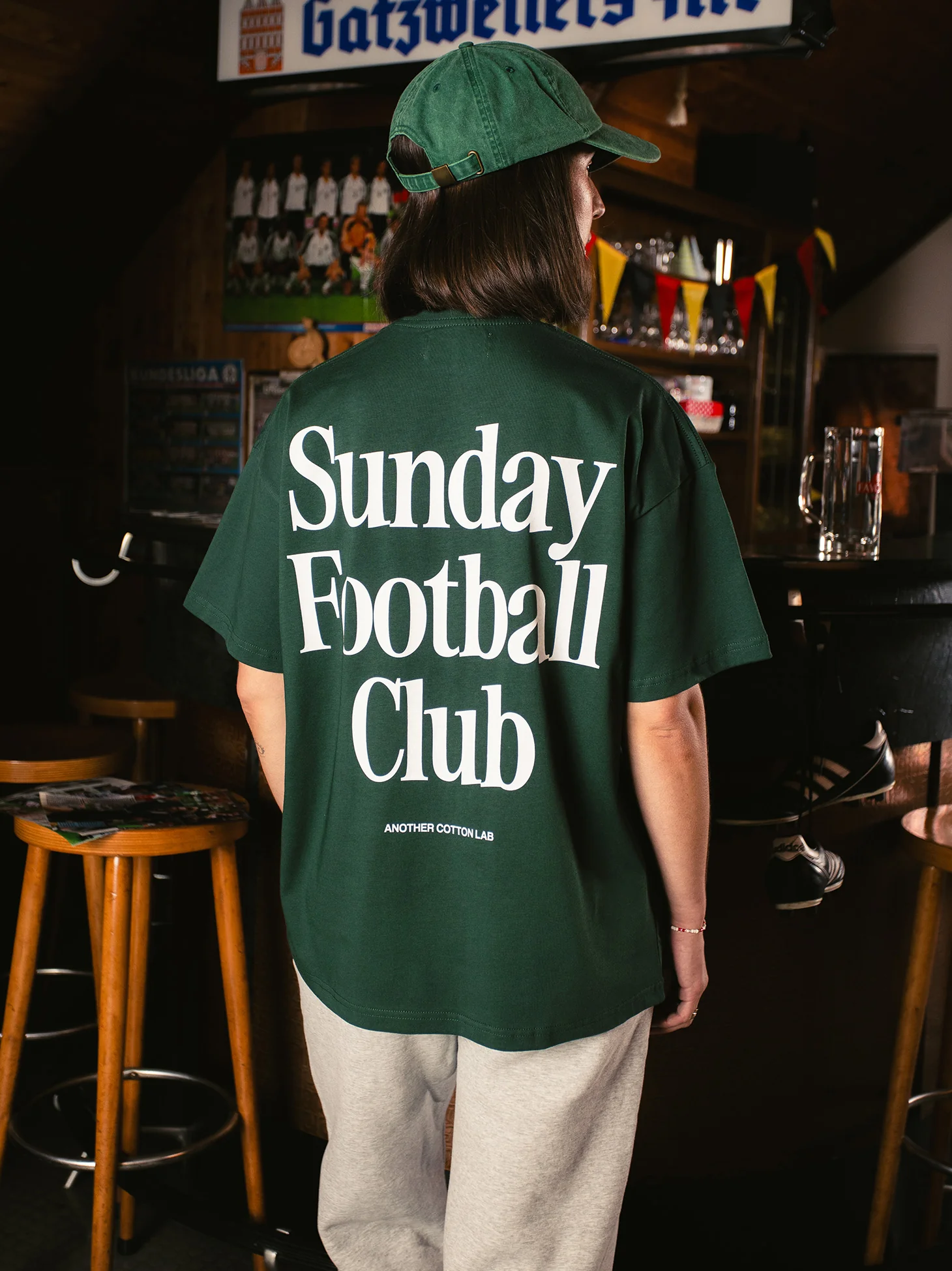 Sunday Football Club Oversized T-Shirt - Image 5