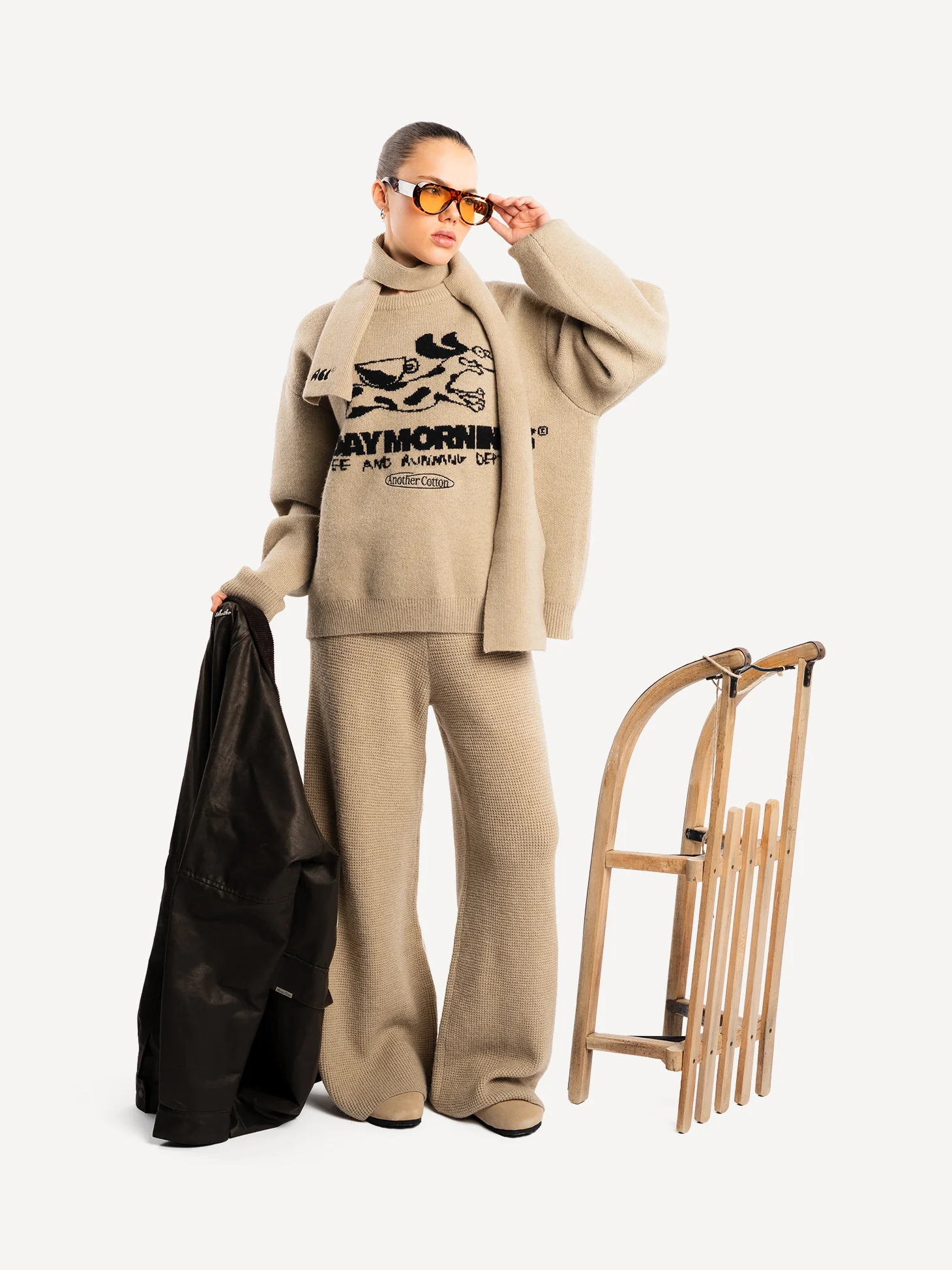 Sunday Mornings Knit Sweater Women - Image 4
