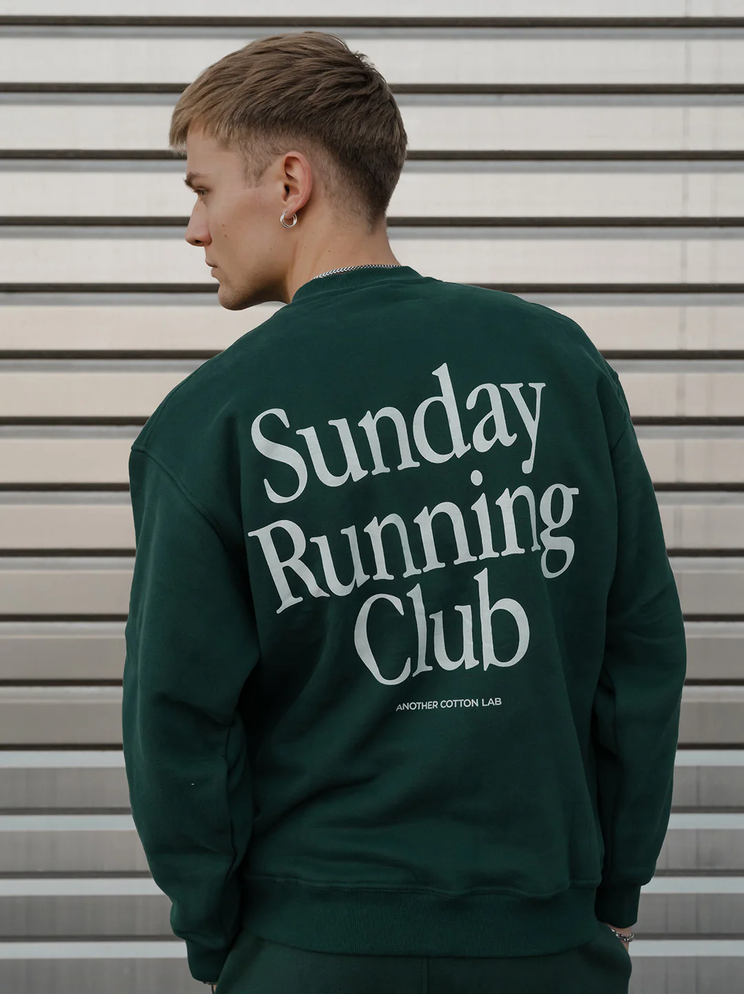 Sunday Running Club Heavy Oversize Sweatshirt - Image 8