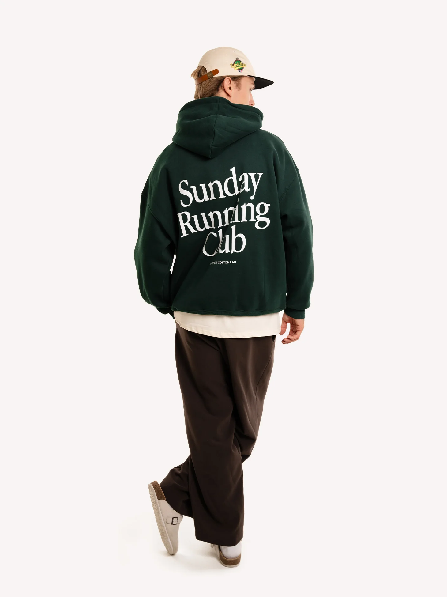 Sunday Running Club Oversized Hoodie - Image 4
