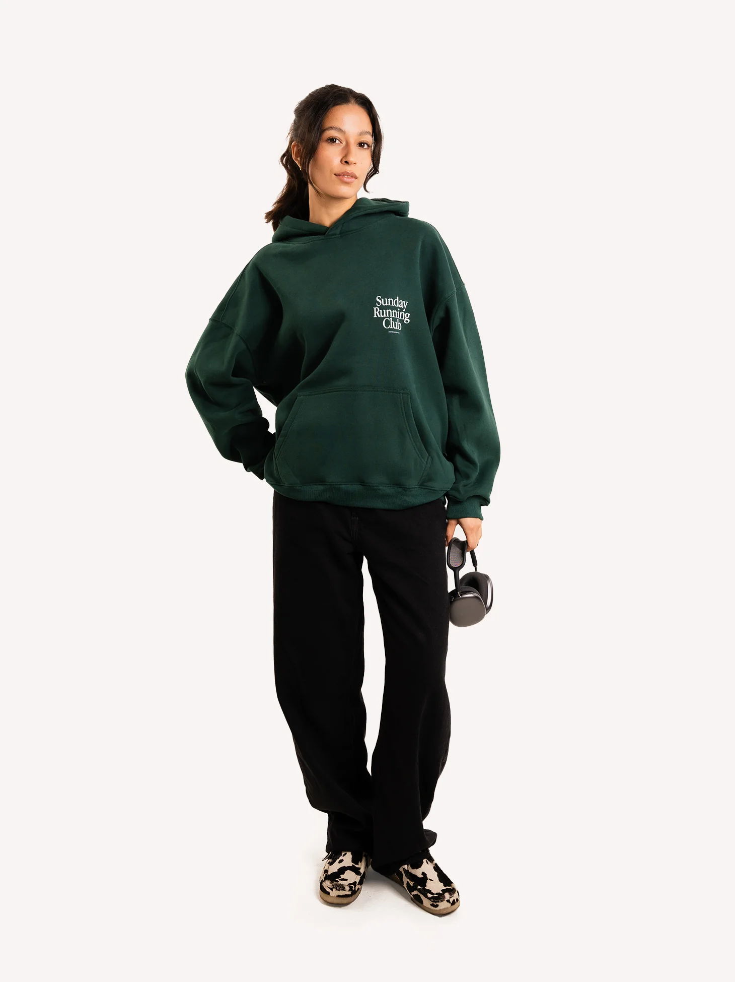 Sunday Running Club Oversized Hoodie - Image 7