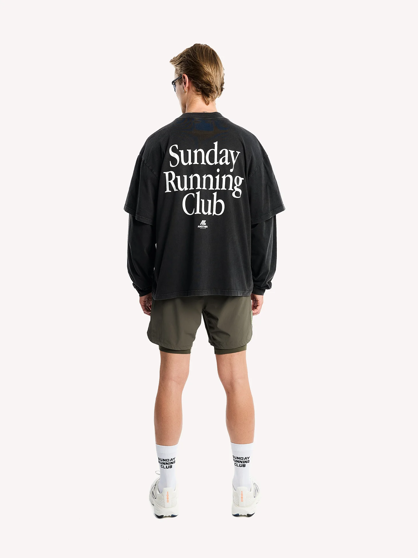 Sunday Running Club Washed Double Layer Longsleeve - Image 3