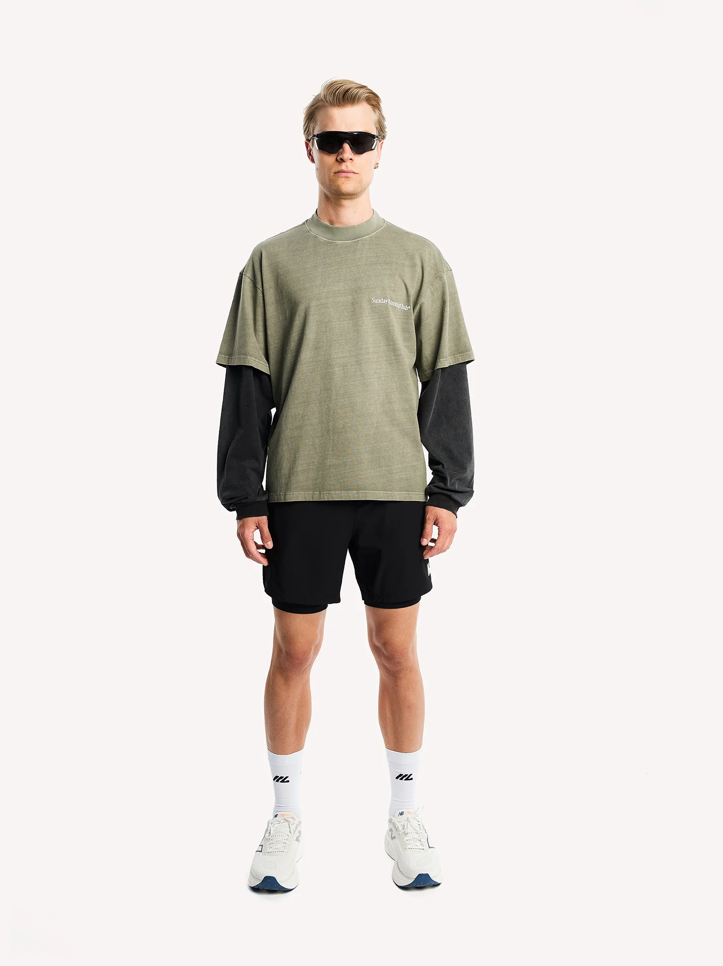 Sunday Running Club Washed Double Layer Longsleeve - Image 8