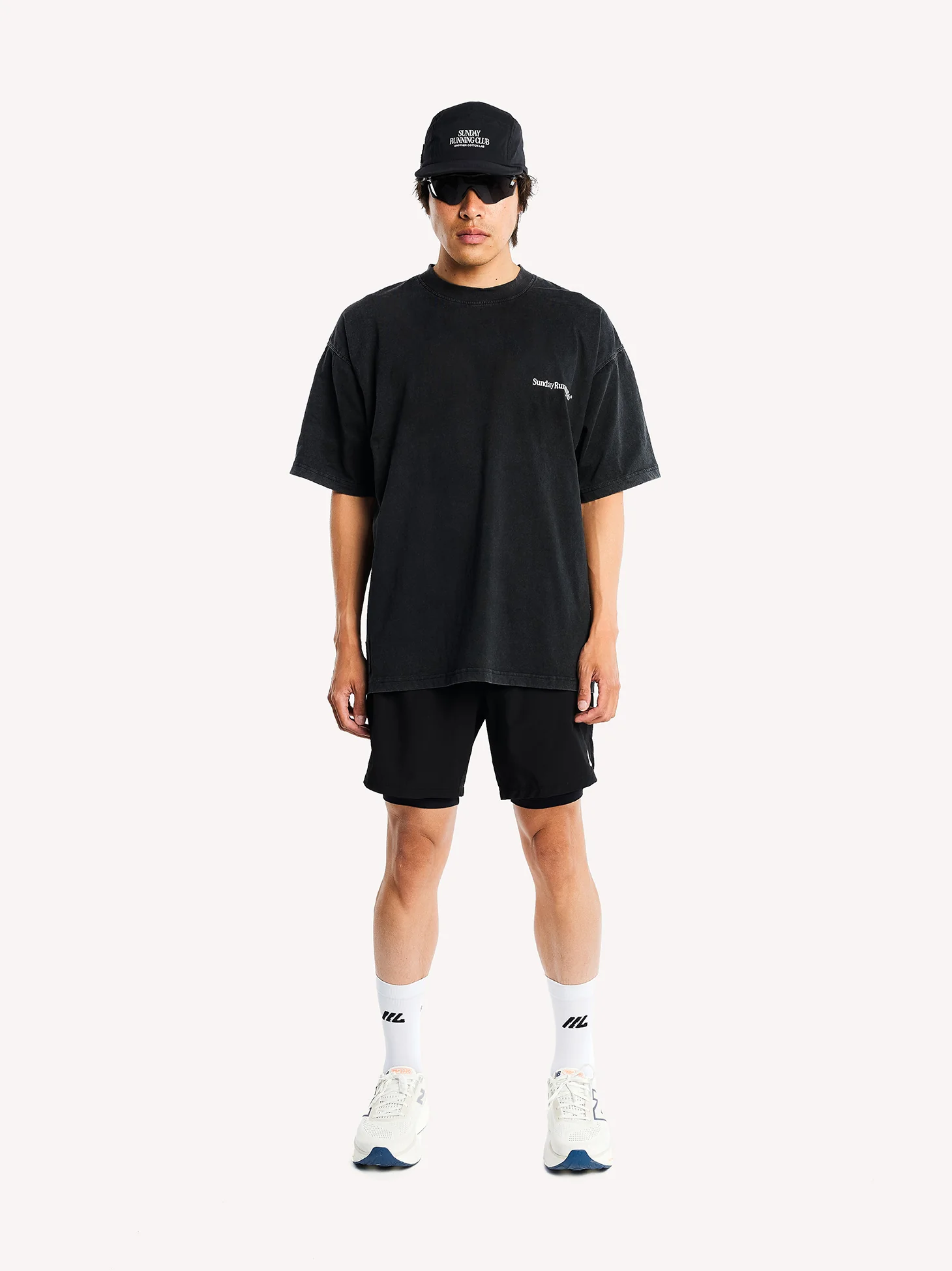 Sunday Running Club Washed T-Shirt - Image 4