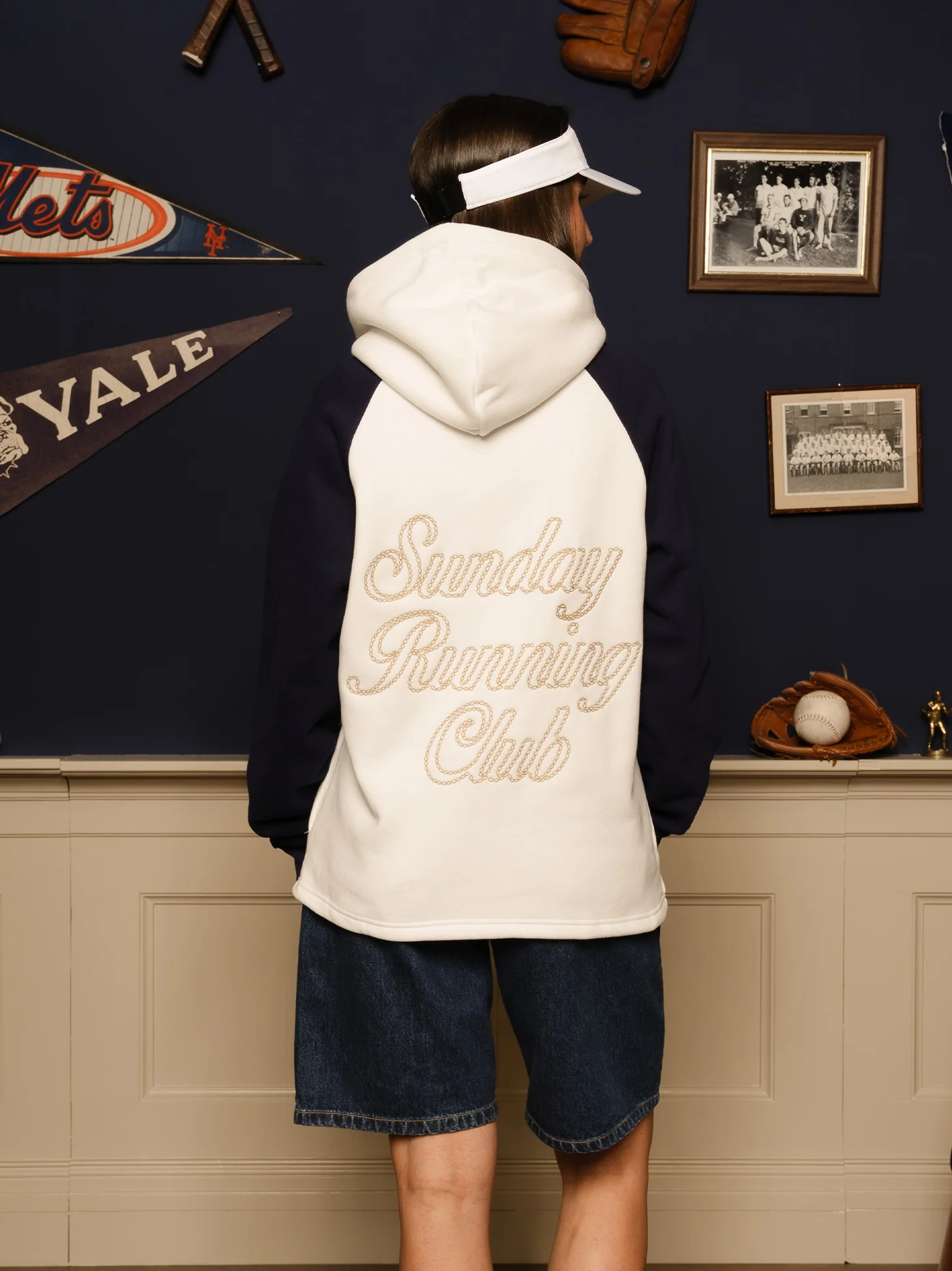 Sunday Running Club Raglan Hoodie - Image 7