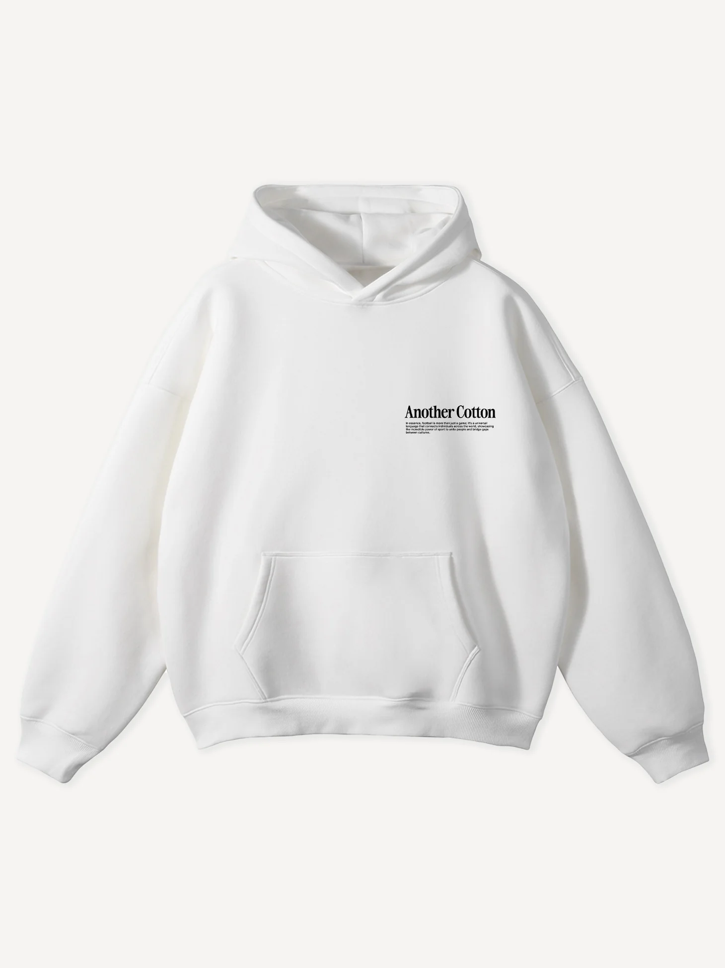 United In Sports Oversized Hoodie - Image 2