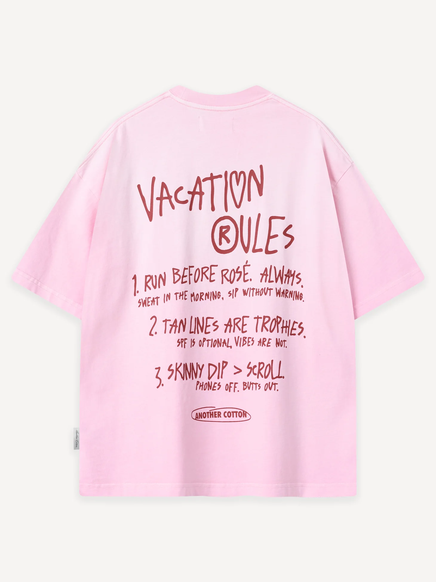 Vacation Rules Washed T-Shirt