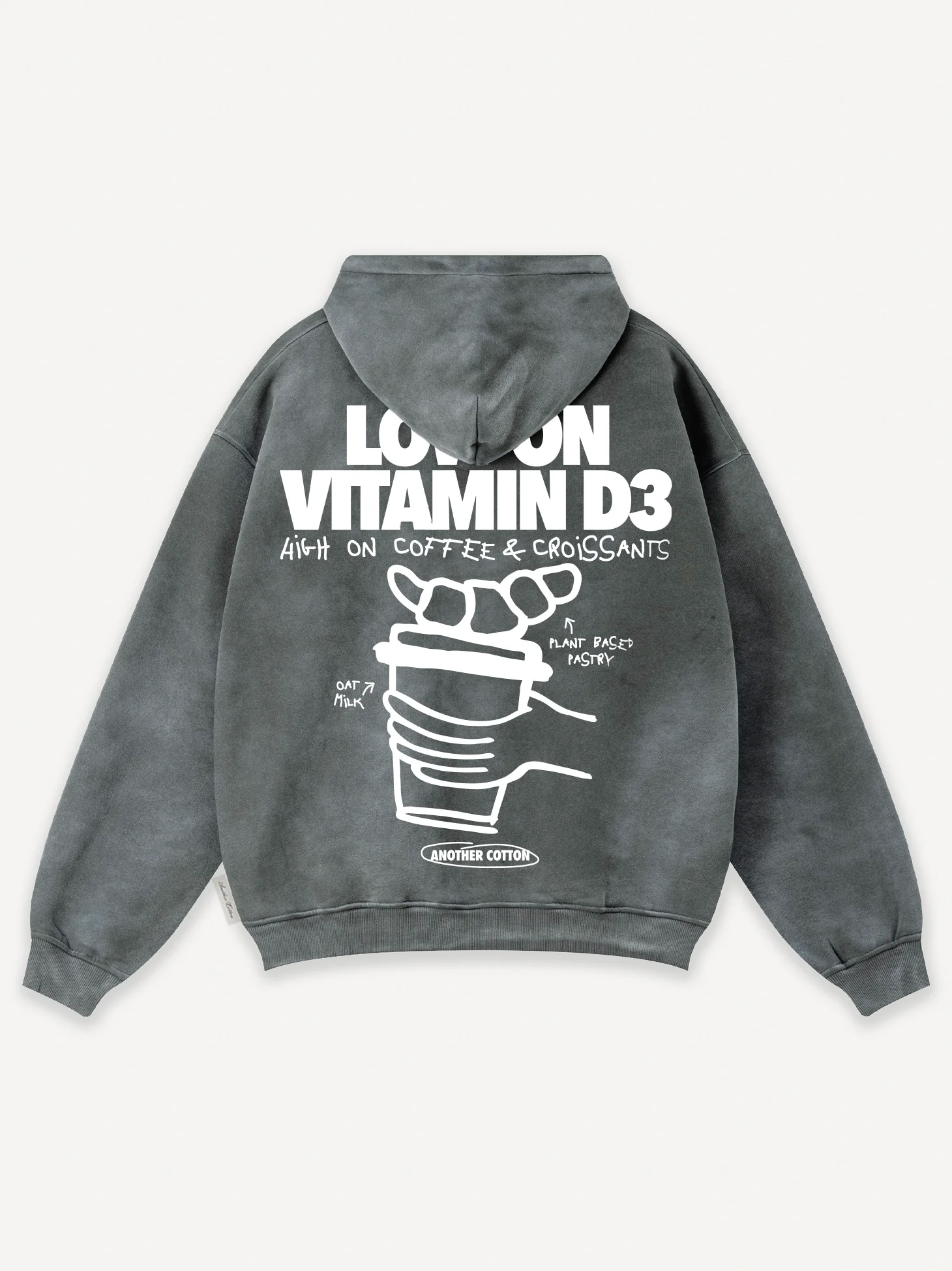 Vitamin D3 Washed Hoodie - Image 2