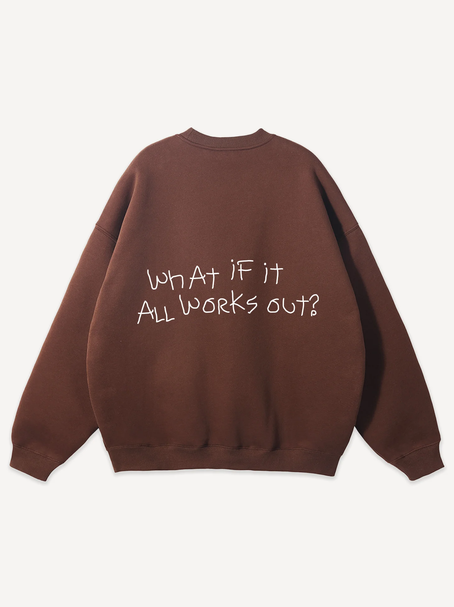 What If Oversized Sweatshirt