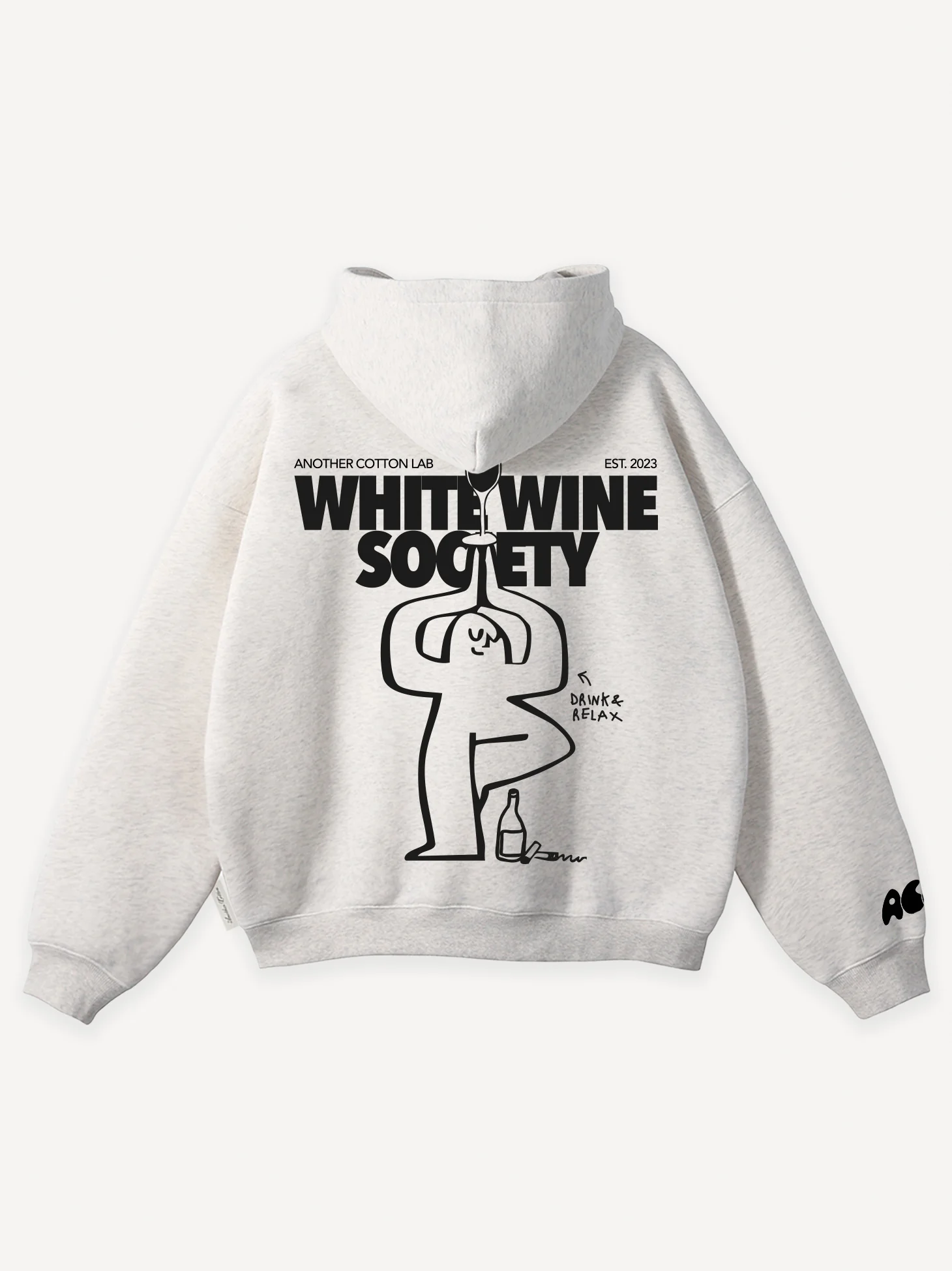 White Wine Society Hoodie - Image 2