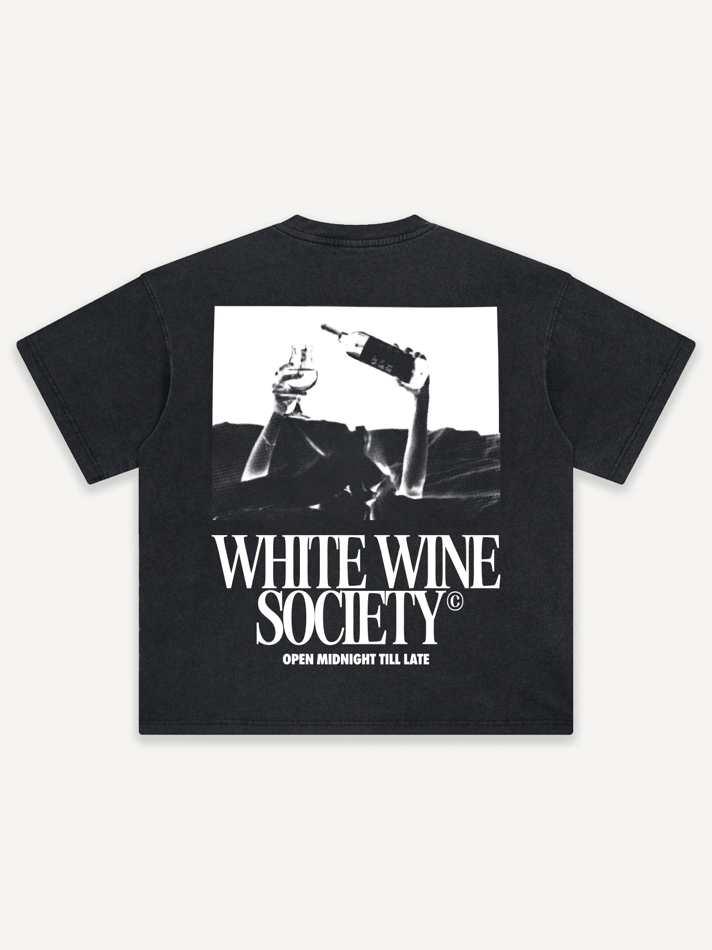White Wine Society Oversized T-Shirt