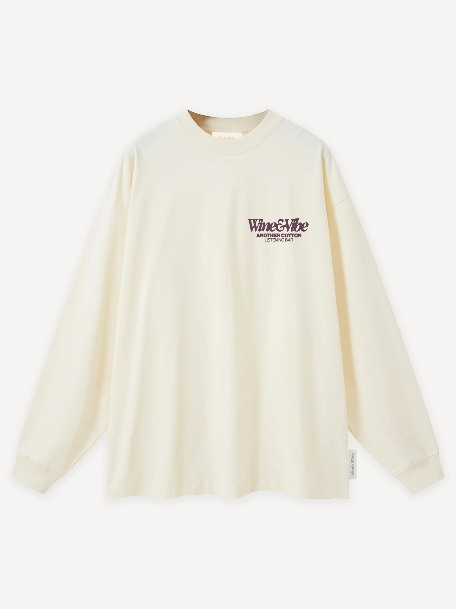 Wine & Vibe Boxy Longsleeve - Image 2