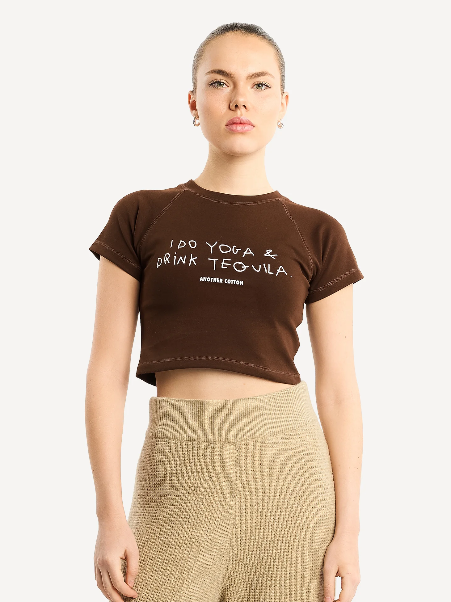 Yoga & Tequila Baby T-Shirt - Image 3