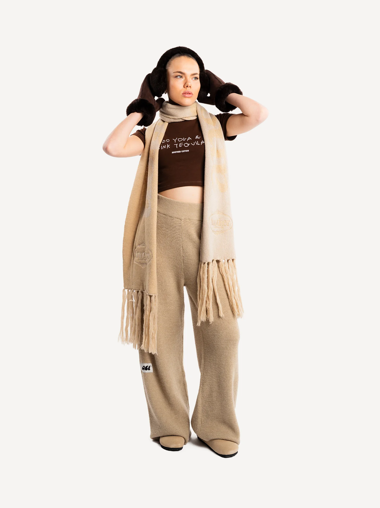Yoga & Tequila Baby T-Shirt - Image 5
